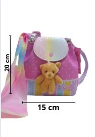 BOLSA/MOCHILA URSINHO INFANTIL
